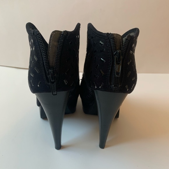 Black Carlos Santana heels size 7 - Picture 6 of 7